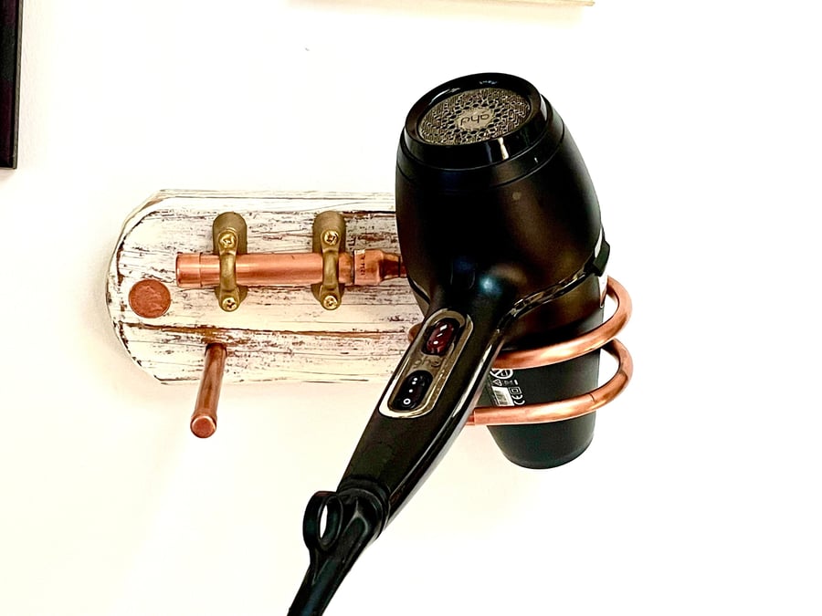 Hairdryer Holder Hair tool holder Hair Straig Folksy