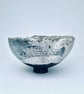Pinched Raku Bowl With Foot. No 2 - Image 1