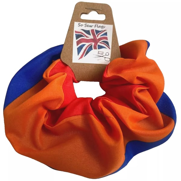 Armenia Armenian Flag Hair Scrunchie Scrunchies Accessory Band Elastic