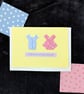 Handmade Origami Baby Card - Welcome to the World , Hello Little One - Image 2
