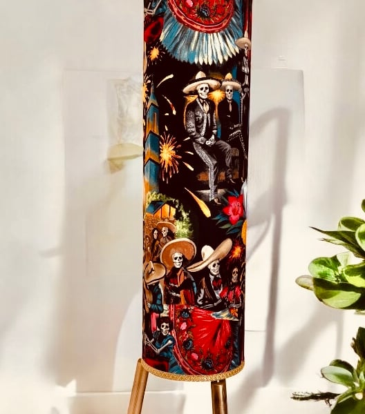 Dia de los Muertos Floor Lamp