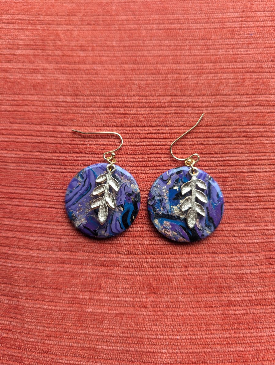 Yzma inspired large circle earrings 