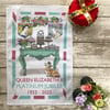 Queen Elizabeth II Platinum Jubilee Souvenir Tea Towel