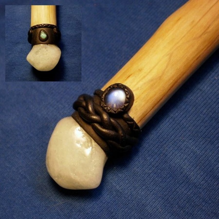 Ocean spirit shaman wand