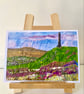 Blank greeting card, moorland landscape  - Image 1