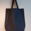 Tote bag, Fabric shopping bag, cloth bag, polka dot bag, reversible tote, dotty