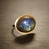 Labradorite Galaxy and Sterling Silver Statement Ring