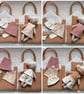 Open up dolls house bag ,mini rag doll and outfits set - Image 5