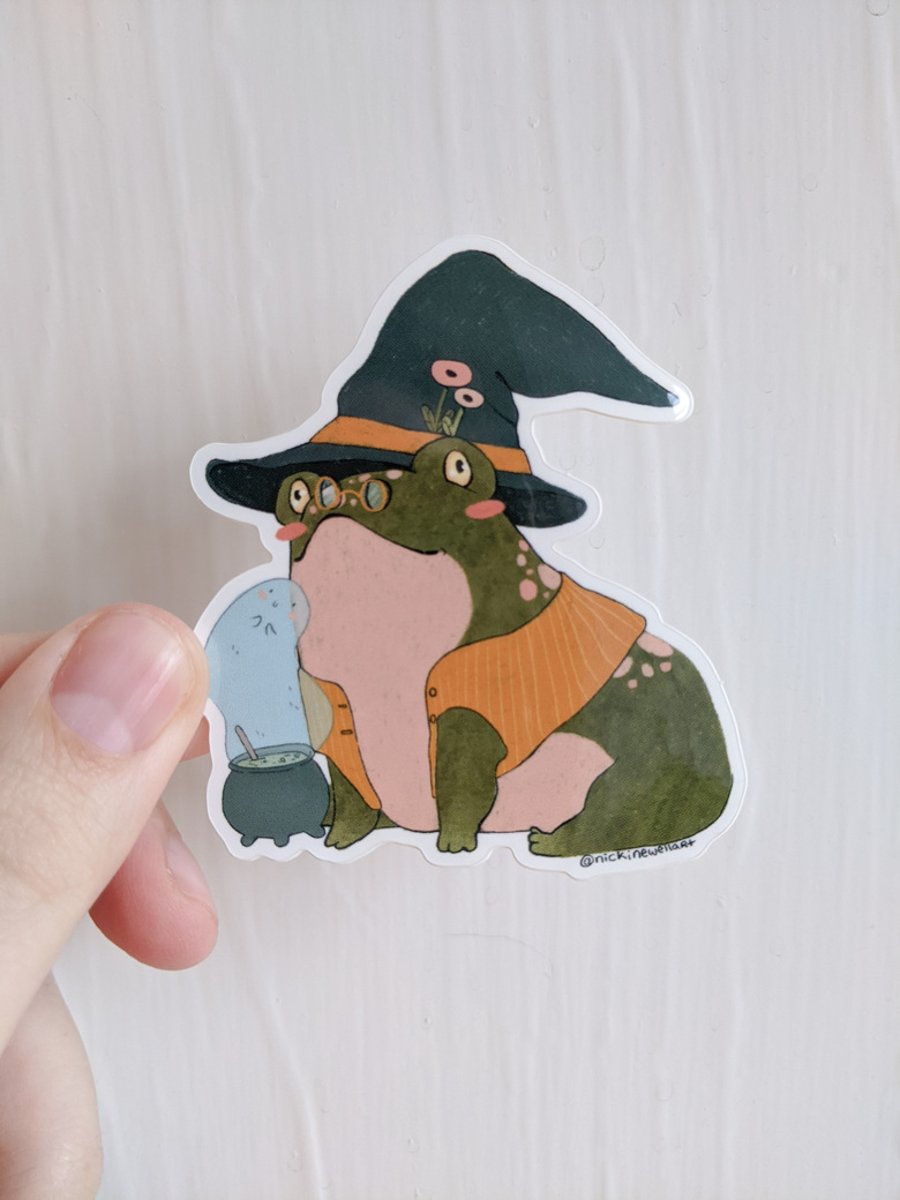 Sorcerer Toad Sticker