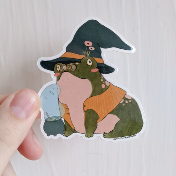 Sorcerer Toad Sticker