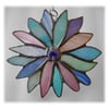 Pastel Flower Stained Glass Suncatcher Fondant Icecream 011 