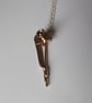 Dainty daffodil pendant - Image 1
