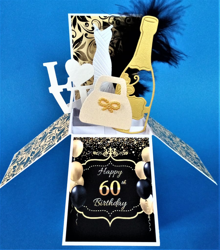 Ladies 60th Birthday Card