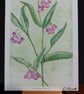 Comfrey Plant Watercolour Print A5 - Image 1
