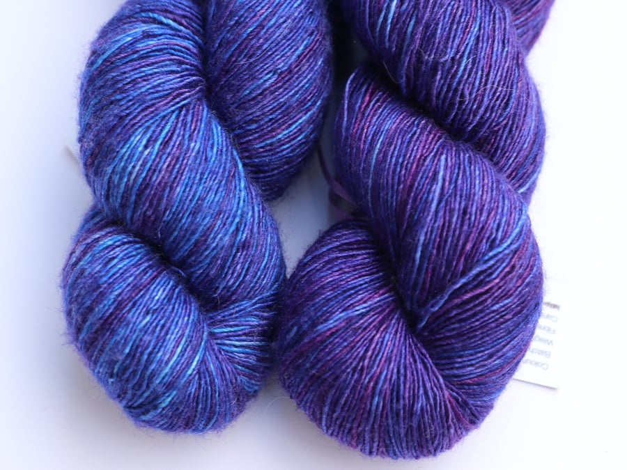 SALE: SPECIAL SECOND: Musical - Superwash merino-silk 4 ply weight yarn