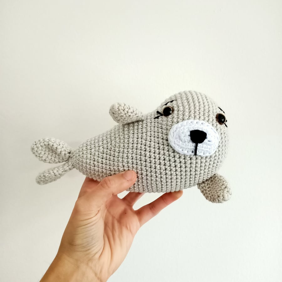 Seal Crochet Marine Animal