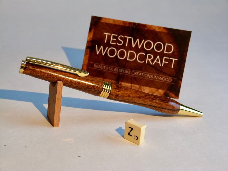 Handcrafted wooden pen