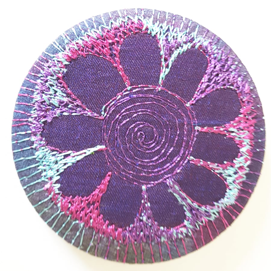 58mm Fabric Badge 
