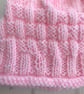 Pink hat with a patterned border - Image 2