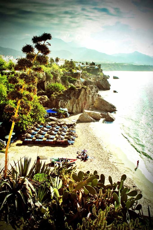 Nerja Calahonda Beach Andalusia Costa del Sol Spain Photograph Print