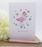 Christmas Flamingo Card - Image 1