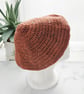 Orange Spice Beret Hat, Merino Wool, Autumn Winter Accessories - Image 4