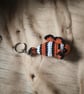 Handmade Crochet Nemo Keychain Amigurumi Animal Bag Charm, Soft Plush Accessory