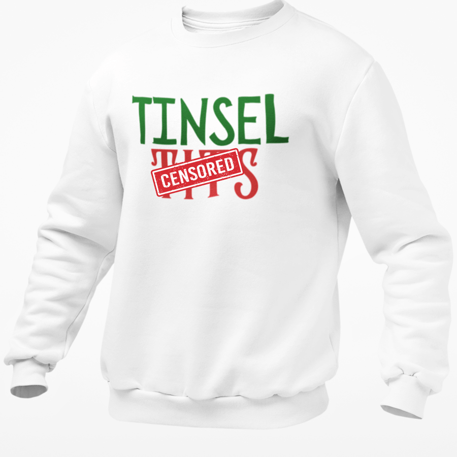 Tinsel T. Christmas JUMPER - Funny Novelty Christmas Pullover