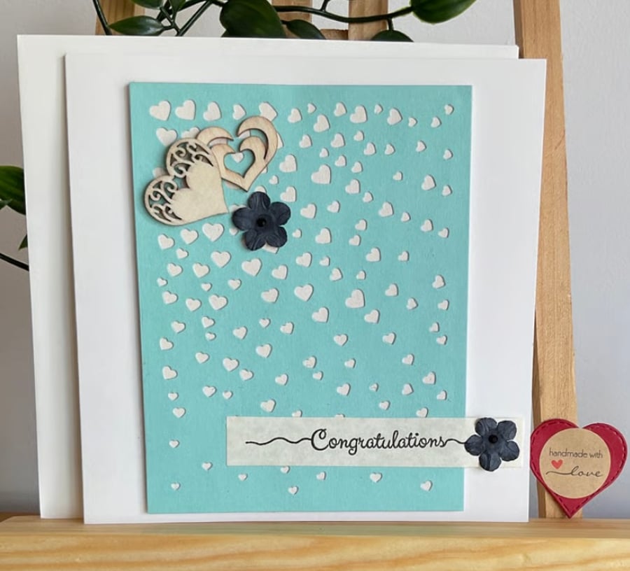  Cards. Card to say congratulations.