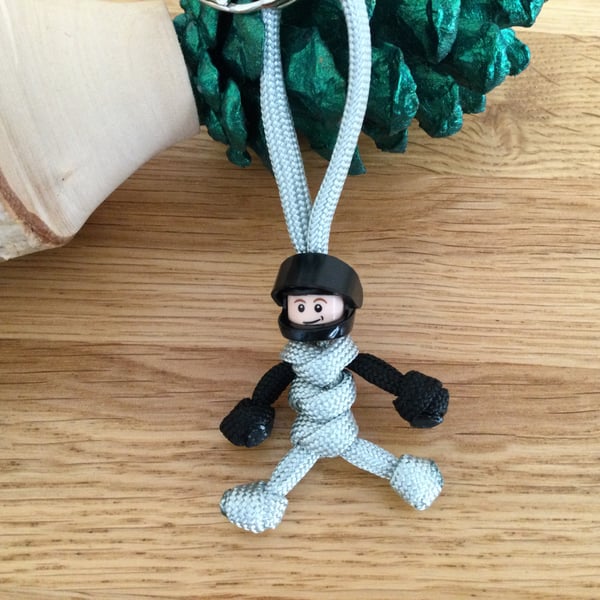 Paracord Biker Buddy Keyring