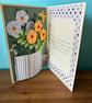 Handmade Pop up Vase of Flowers Card - Image 2