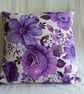 1970s vintage funky floral cushion cover - Image 1