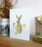 March hare Greetings card - Image 2