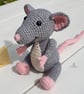 Roscoe the Rat Crochet Pattern, Rat Amigurumi Pattern - Image 2