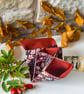 Small wallet, accordian style in cosy Autumn courduroys for cards and cash - Image 4