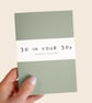 30 in your 30s Bucket List Journal - 30th Birthday Gift 