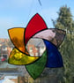 Stained Glass Large Rainbow Star - Image 4