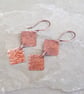 Rustic Copper Earrings - Image 4