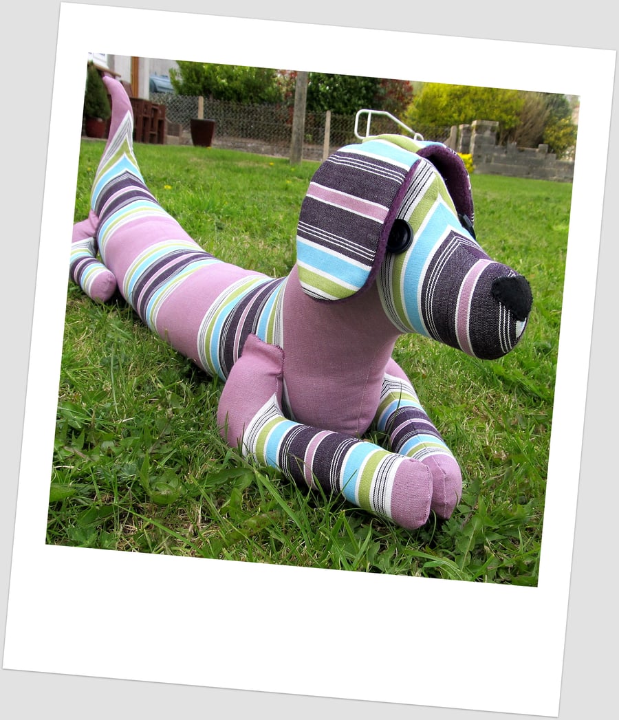 Douglas, sausage dog draft excluder Folksy