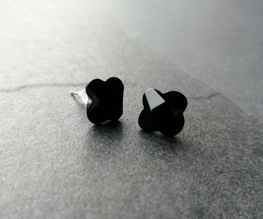Obsidian Earrings