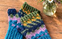 100% Wool Fingerless Gloves