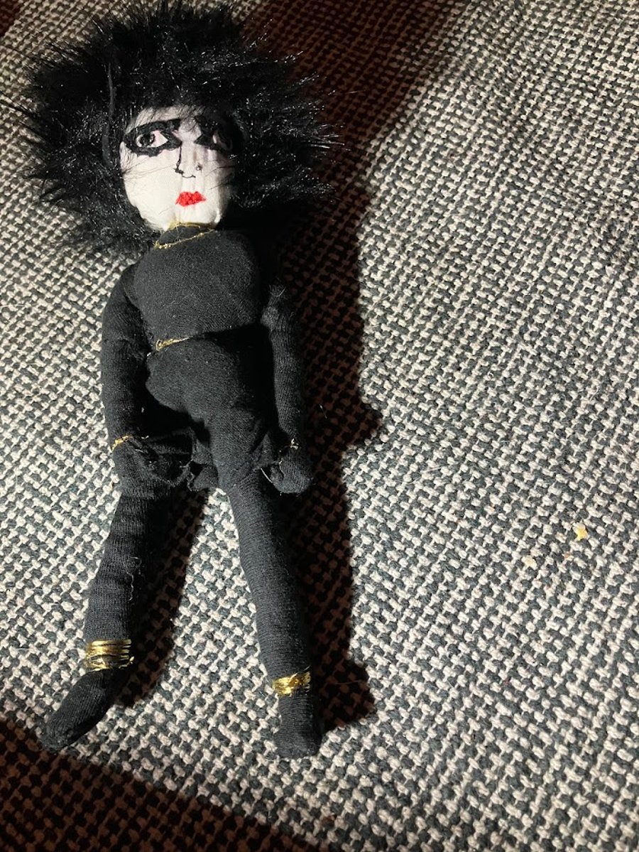 Handmade Siouxsie Sioux Doll 