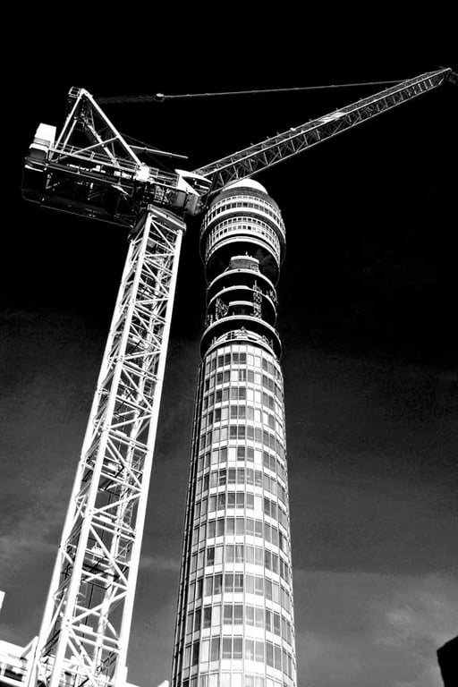 BT Post Office Tower Fitzrovia London England Photograph Print