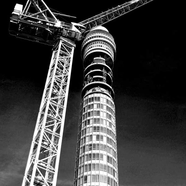 BT Post Office Tower Fitzrovia London England Photograph Print