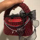 Crochet purse 