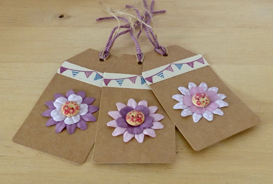 Flower Gift Tags