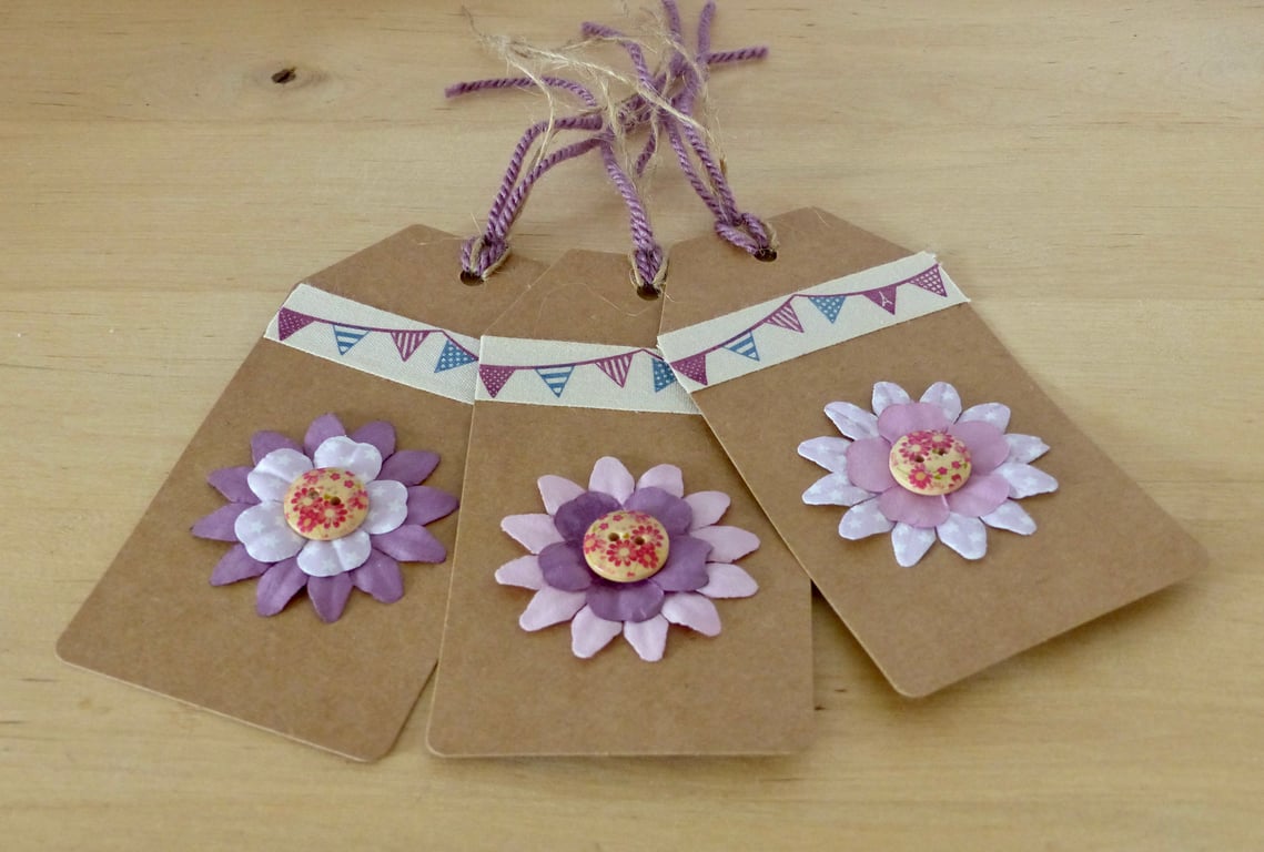Flower Gift Tags