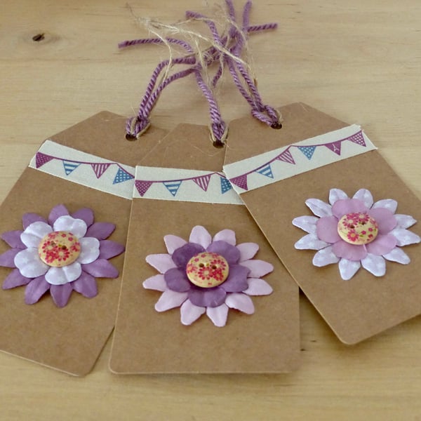 Flower Gift Tags
