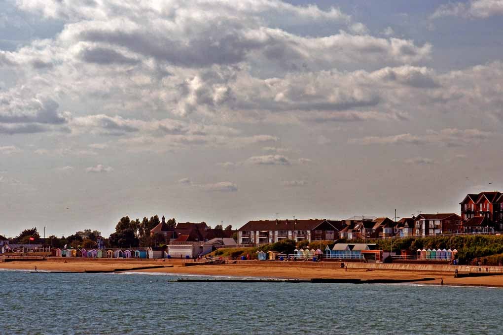 Clacton On Sea Beach Essex England UK Photograph Print