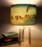 Swallows Drum Lampshade by Lily Greenwood - Medium - 30cm - Image 2